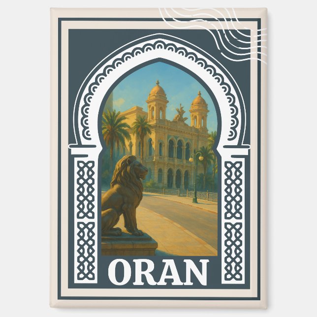 Aimant oran ma ville natale  (Recto)