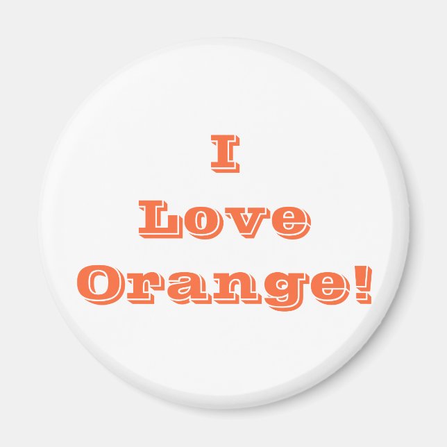 Aimant Orange (Devant)