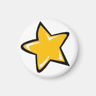 Aimant Orange Star