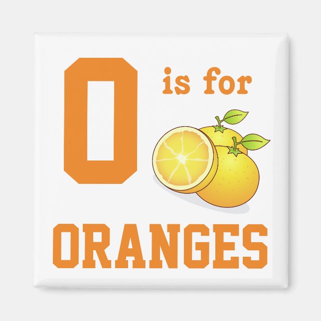 Aimant Oranges (Devant)