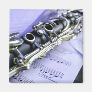 Aimant Orchestre de musique Clarinet Sheet