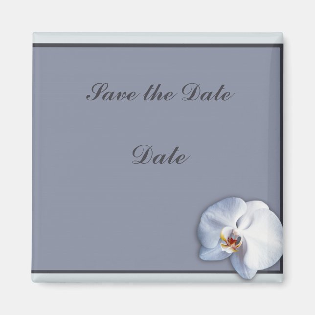 Aimant Orchidée (Devant)