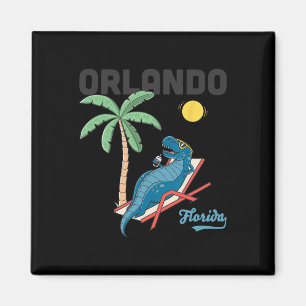 Aimant Orlando Chemises Enfants Floride Dinosaure T-rex F