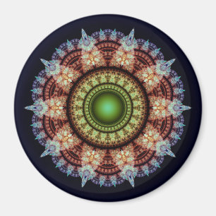 Aimant Ornement fractal oriental splendide