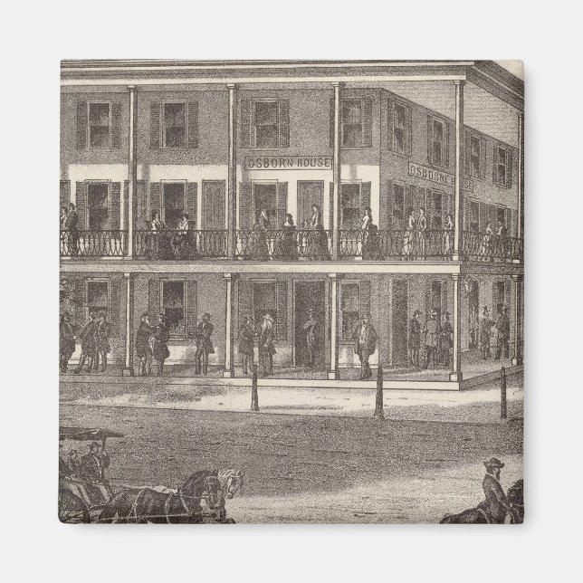 Aimant Osborn House, Squan, NJ (Devant)