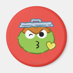 Aimant Oscar Face Jeter un baiser