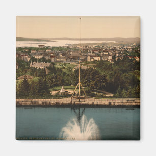 Aimant Oslo de parc de St Hanshaugen, Norvège