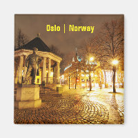 Oslo, Norvège la nuit