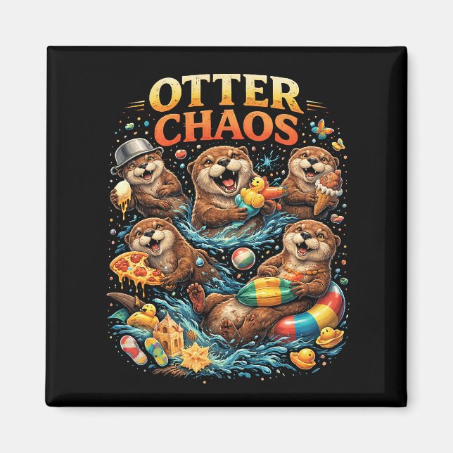 Aimant Otter Chaos (Devant)