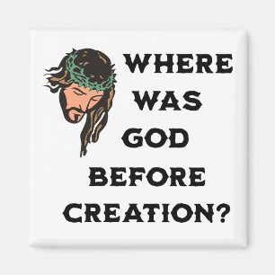 Aimant Où Était Dieu Avant La Création. Religieux