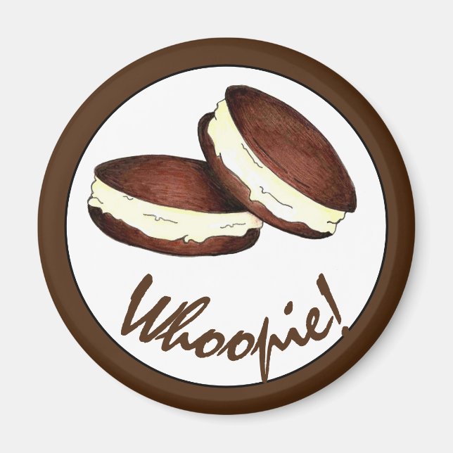 Aimant Ouah ! Pennsylvanie PA Dutch Maine Whoopie Pies (Devant)