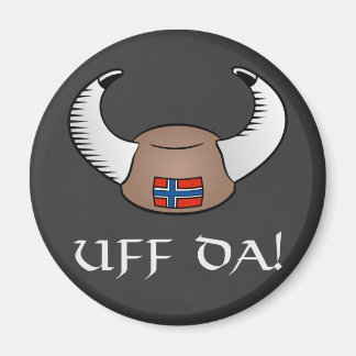 Aimant Ouf Da ! Casquette viking