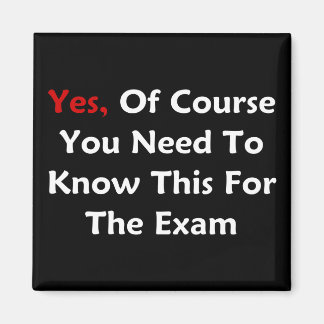 Aimant Oui, Bien Sûr Vous Devez Le Savoir Pour L'Examen