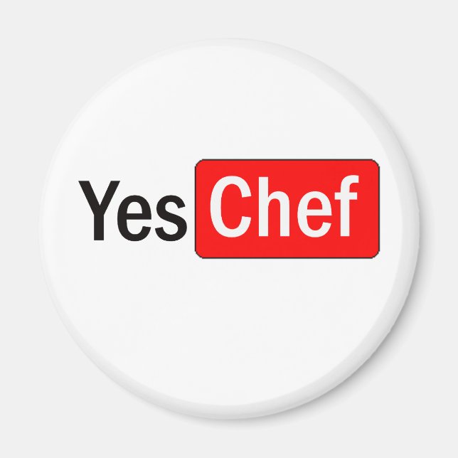 Aimant Oui Chef (Devant)