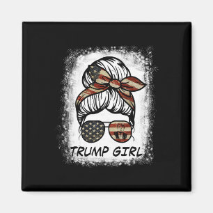 Aimant Oui, je suis une fille Trump, passez à autre chose