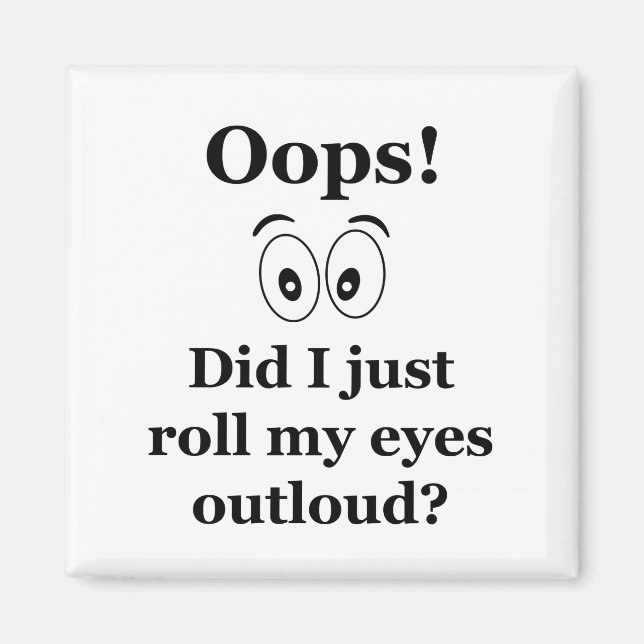 Aimant Oups ! (Devant)