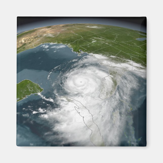 Aimant Ouragan Dennis 3 (Devant)