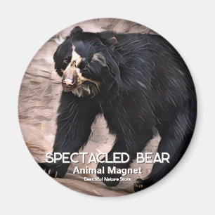 Aimant Ours à lunettes マグネット