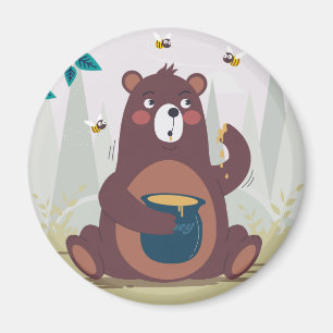Aimant Ours Cosy