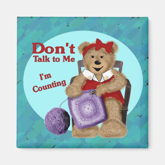 Aimant Ours de Crochet (Devant)