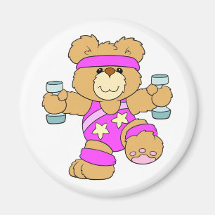 Aimant Ours de nounours d'exercice