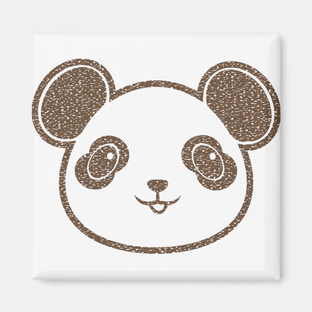 Aimant Ours de panda en détresse (Devant)