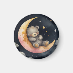Aimant Ours endormi sur la Lune