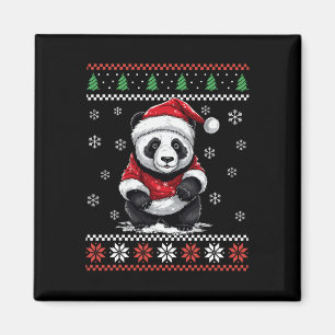 Aimant Ours Panda Noël Moche Xmas Pour Adultes Enfants