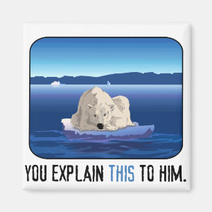 Aimant Ours polaire arctique