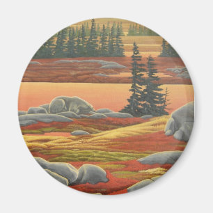Aimant Ours polaire Art Frigo Magent Faune Art Cadeaux