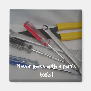 Aimant Outils avec message amusant