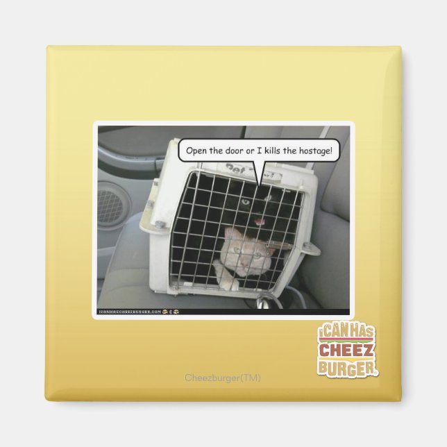 Aimant Ouvrez la porte (Devant)