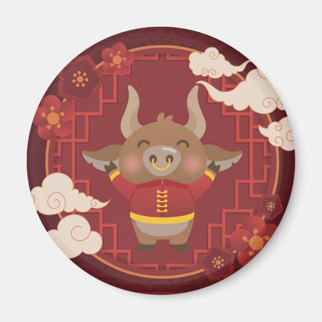 Aimant Ox sauvage 2021 (Devant)