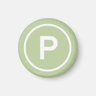 Aimant P pour Paleo régime vert naturel sans grain maigre