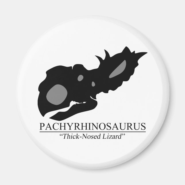 Aimant Pachyrhinosaure (Devant)