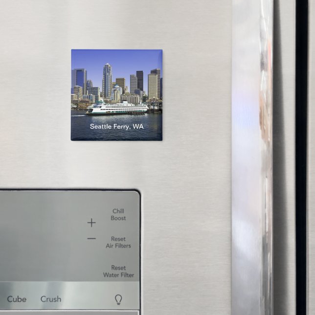 Aimant Pacific Northwest Seattle Ferry & Builds (In situ (réfrigérateur))