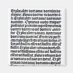 Aimant Page du "Grammaire Latine"