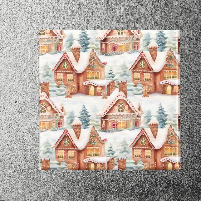 Aimant Pain d'épices Motif de Noël (Créateur téléchargé)