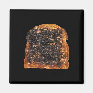 Aimant Pain Toast Brûlé Correspondant Costume d'Halloween