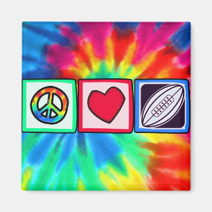 Aimant Paix, Amour, Football De Rugby