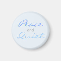 Paix et mots tranquilles (bleu)
