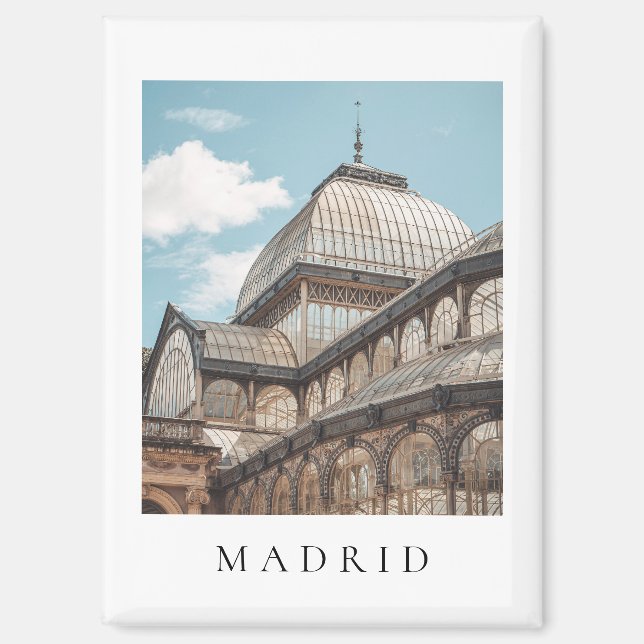 Aimant Palacio de Cristal del Retiro, Madrid  (Recto)