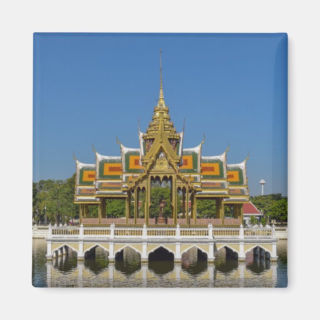 Aimant Palais royal de Bang Pa-In en Thaïlande (Devant)
