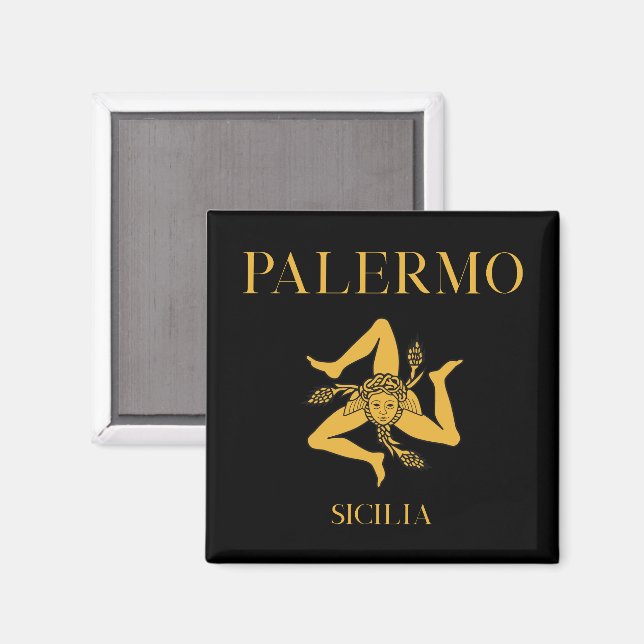 Aimant Palerme Sicilia (Recto/Verso)