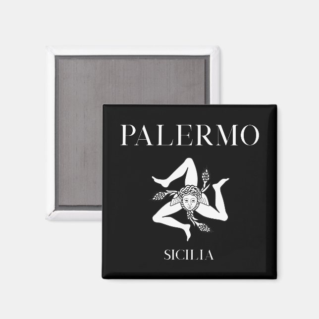 Aimant Palerme Sicilia (Recto/Verso)