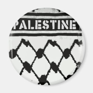 Aimant Palestine Keffiyah