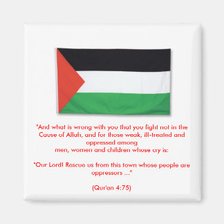 Aimant PalestineFlagBig08, "Et ce qui ne va pas avec vous