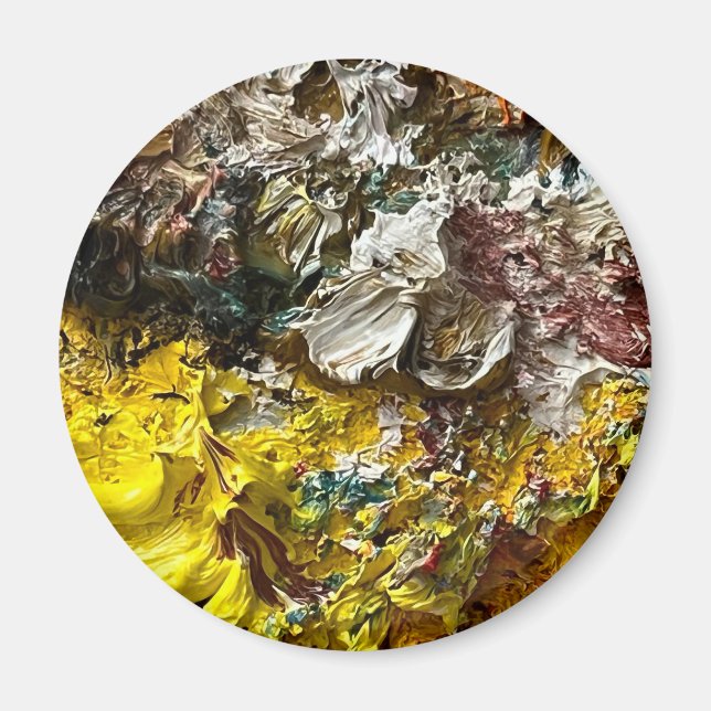 Aimant Palette de l'artiste #1 (Devant)