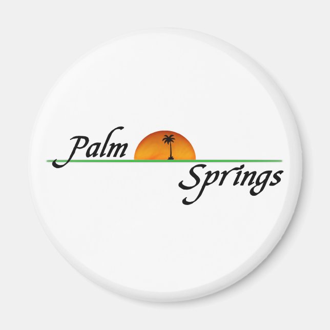 Aimant Palm Springs (Devant)