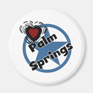 Aimant Palm Springs d'amour